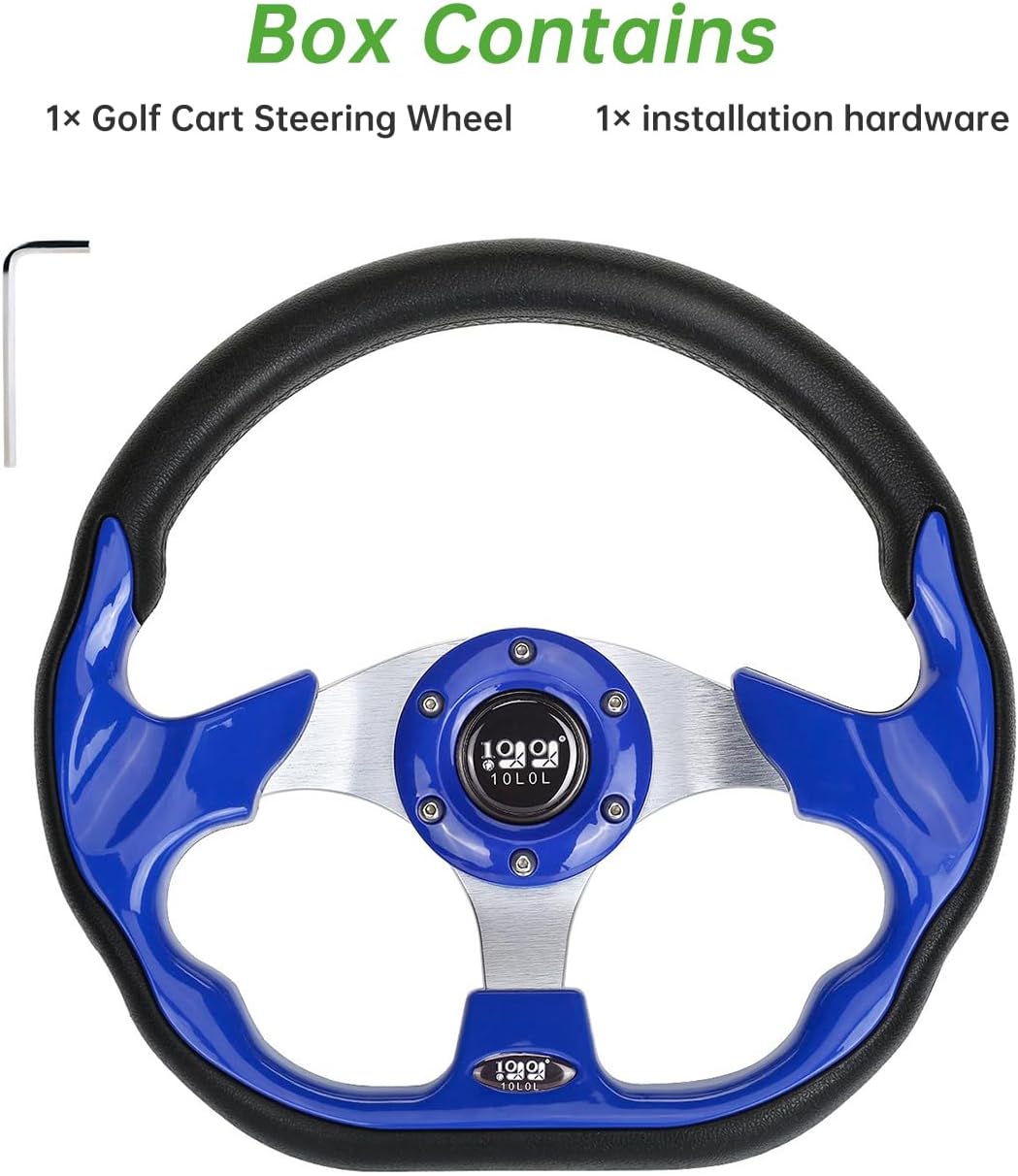 Golf Car Steering Wheel for EZGO Yamaha Club Car Various Models