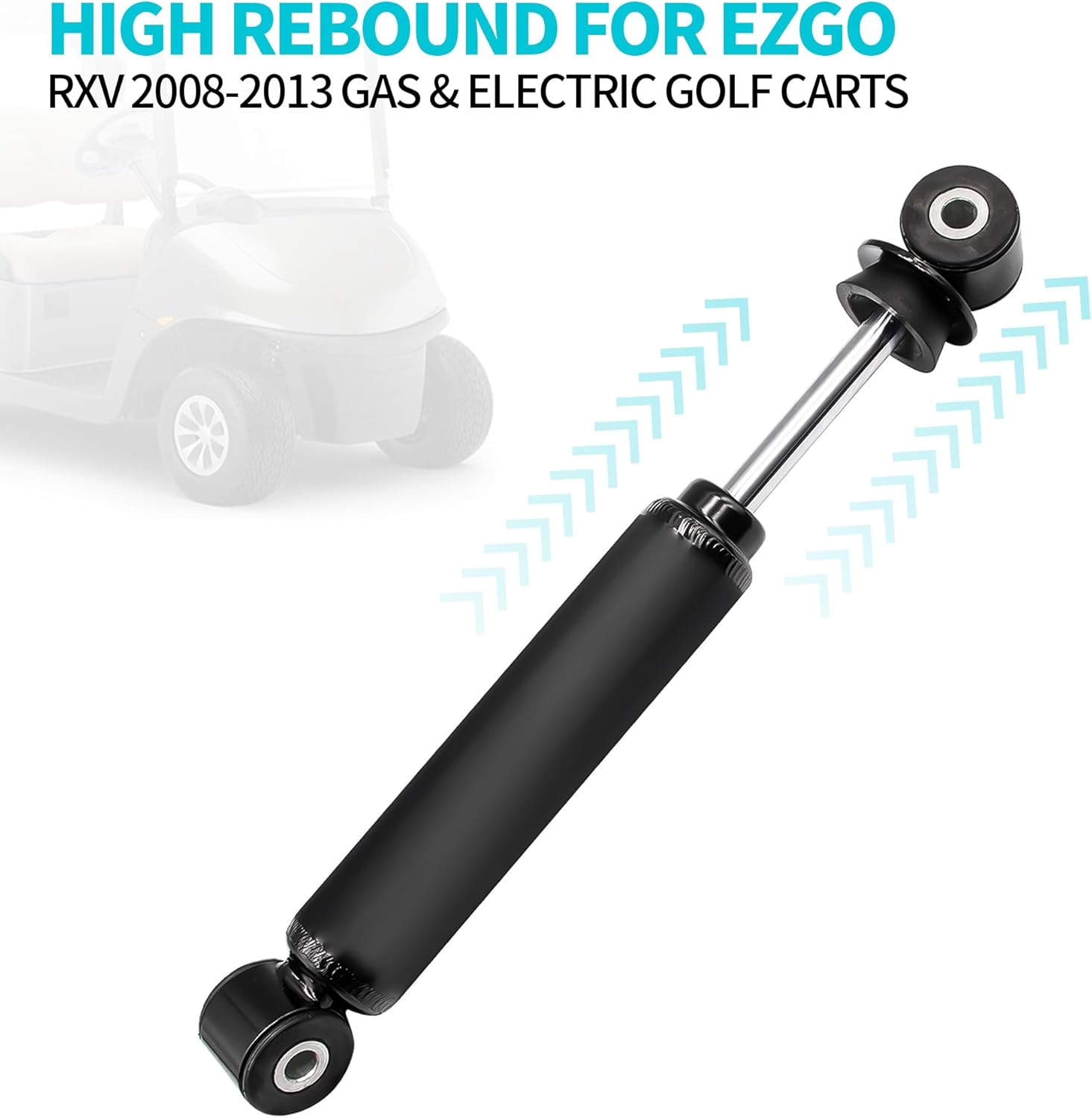 Hawk Cart Razorback Rear Shock Absorber EZGO RXV Golf Cart Rear Shock Absorbers | 10L0L