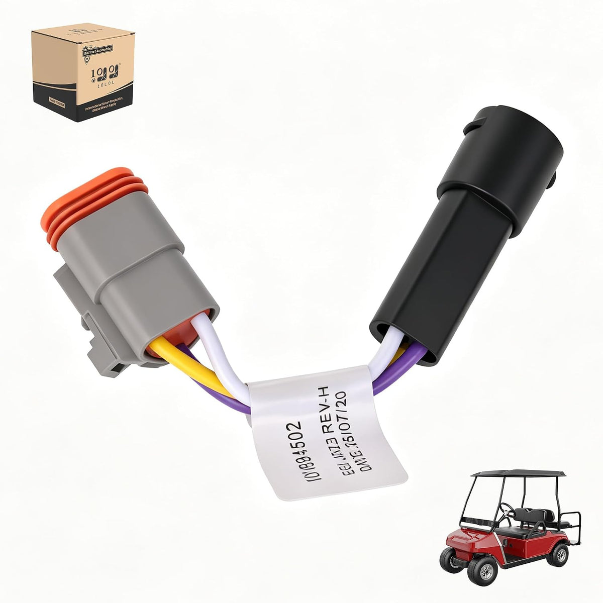 10L0L Accelerator Conversion Harness for Club Car DS