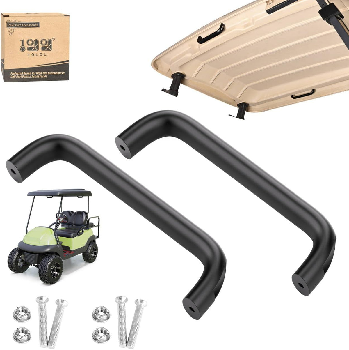 10L0L Golf Cart Roof Grab Handle
