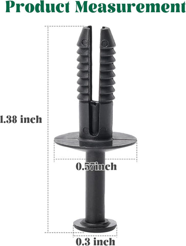 Golf Cart Plastic Rivet Kit for Yamaha - 10L0L