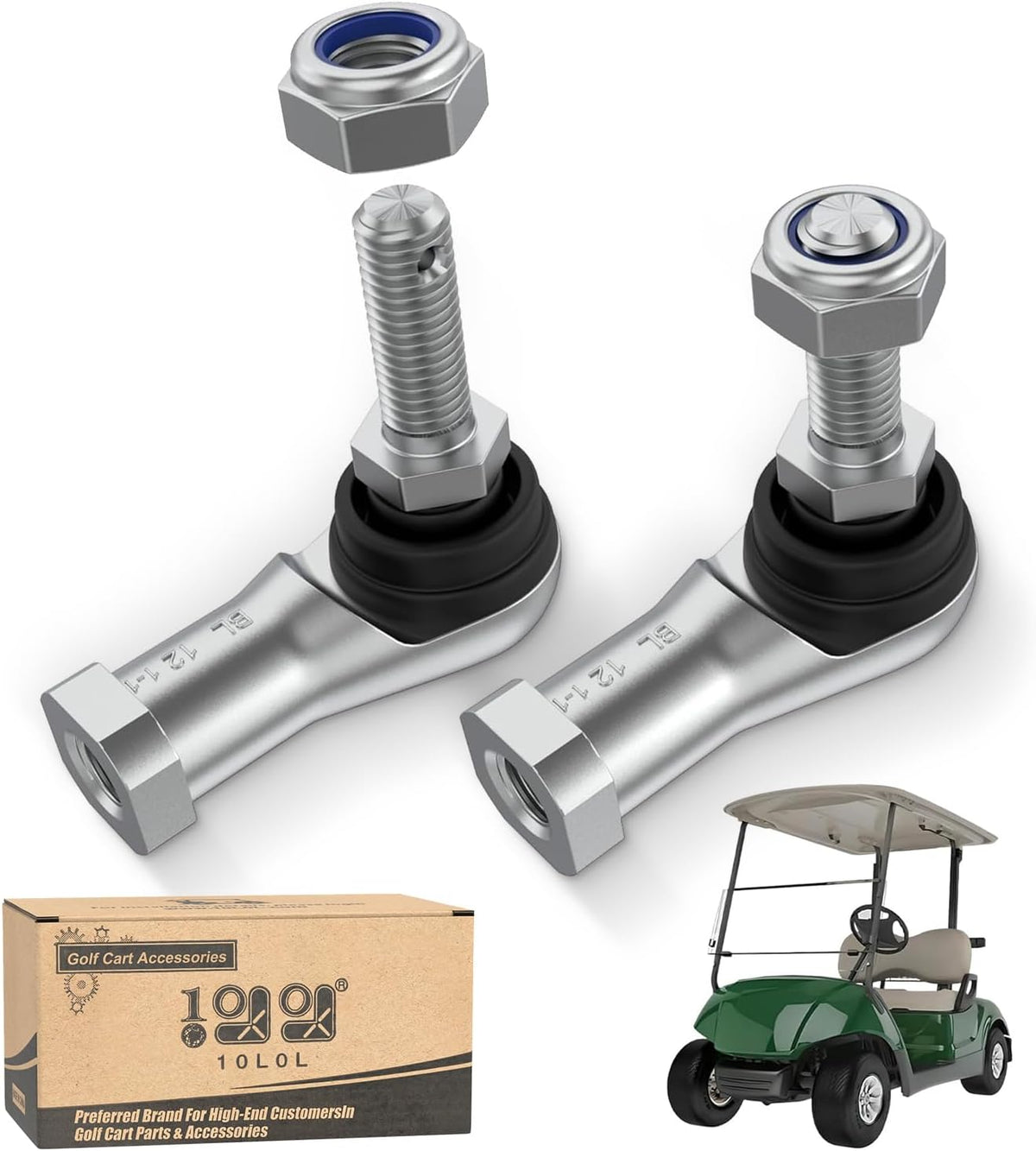 thumbnail image 2 of McGaughy's Outer Tie Rod End For GM 1/2 Ton Trucks With 7-inch Lift Kit (2007-2018) - MC50704 2 of 6