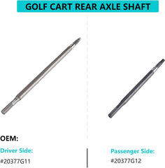 GOLF CART REAR AXLE SHAFT