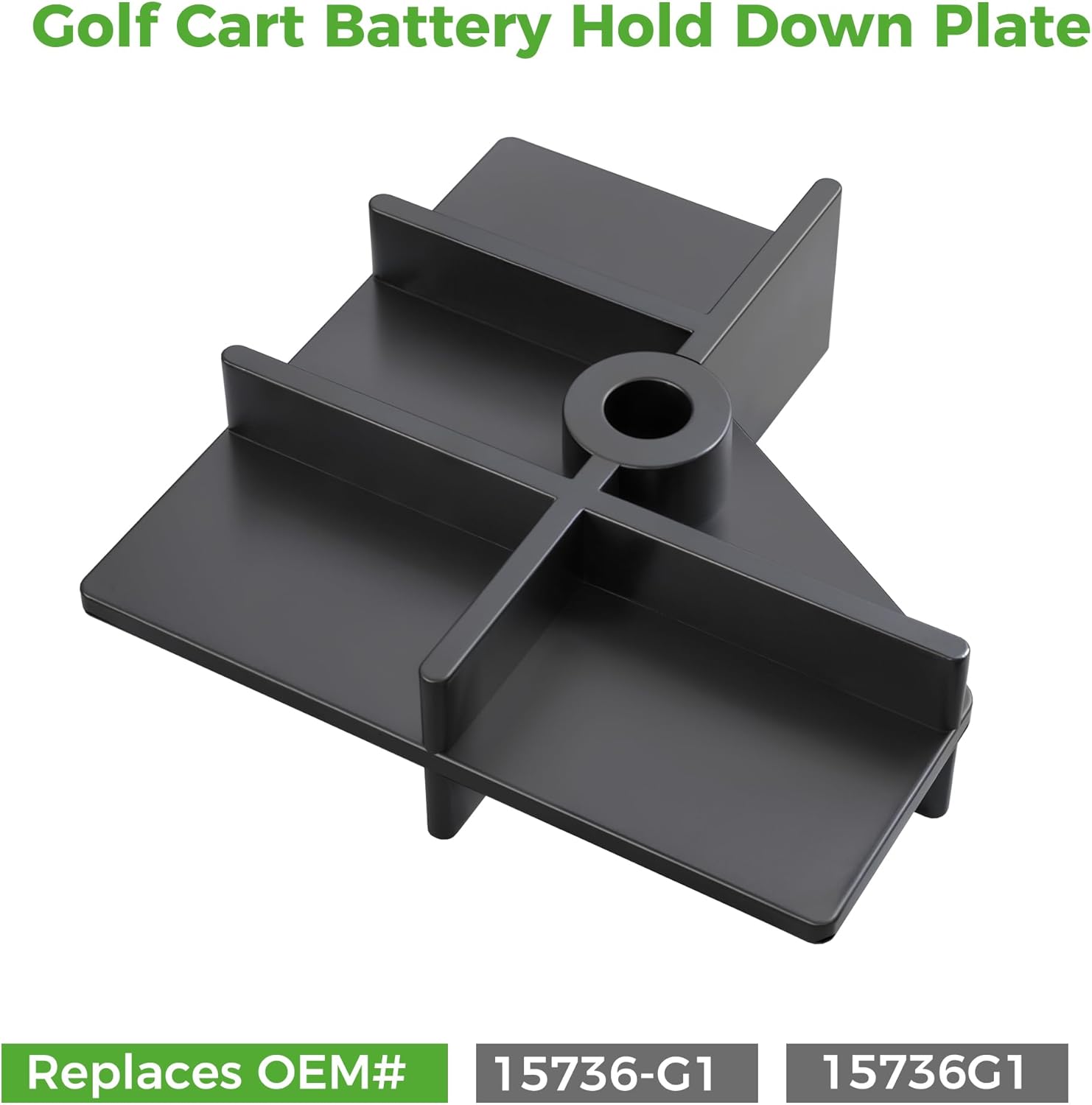 10L0L Golf Cart Battery Hold Down Plate
