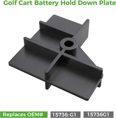 10L0L Golf Cart Battery Hold Down Plate
