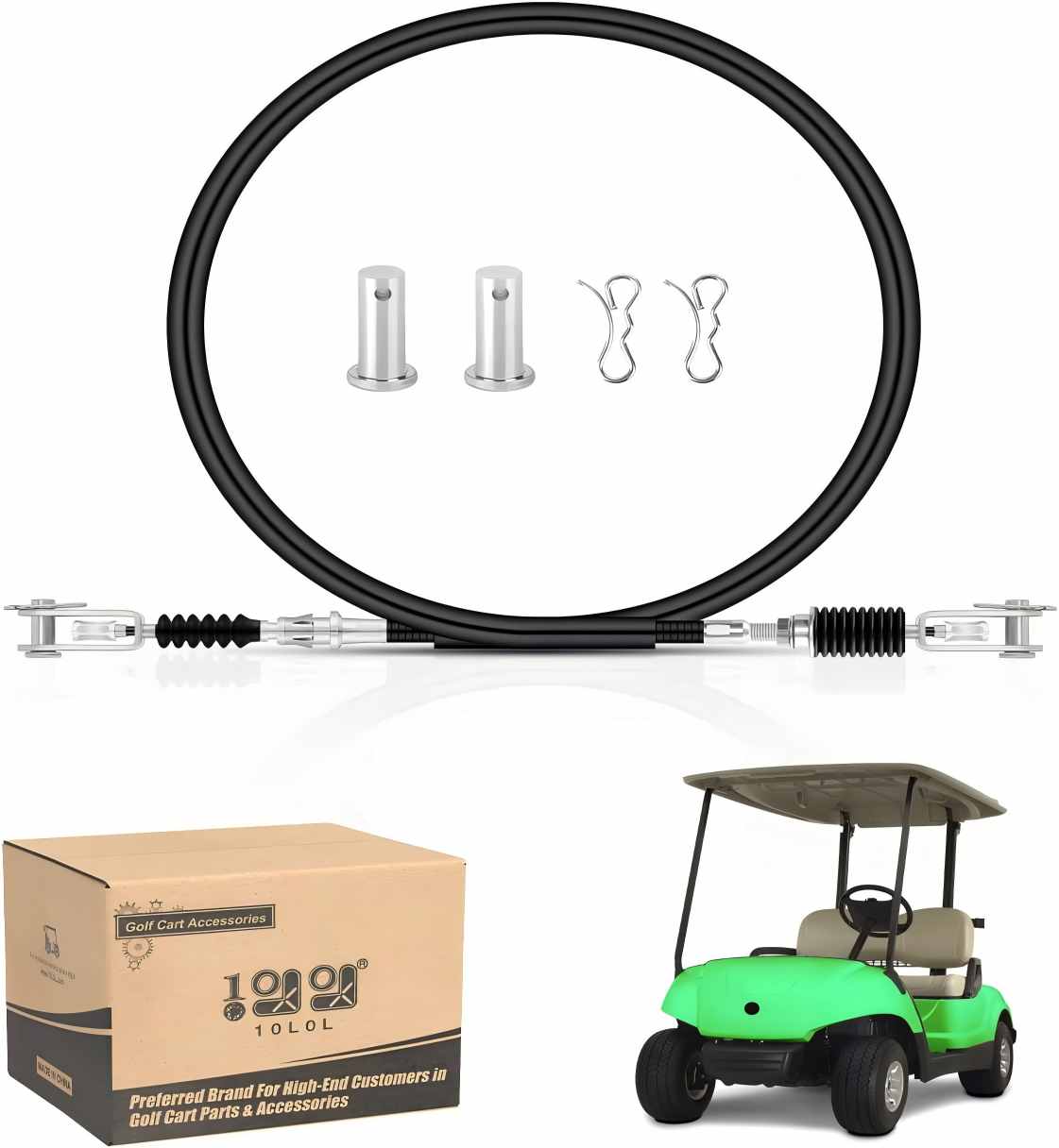 10L0L Golf Cart Brake Cable