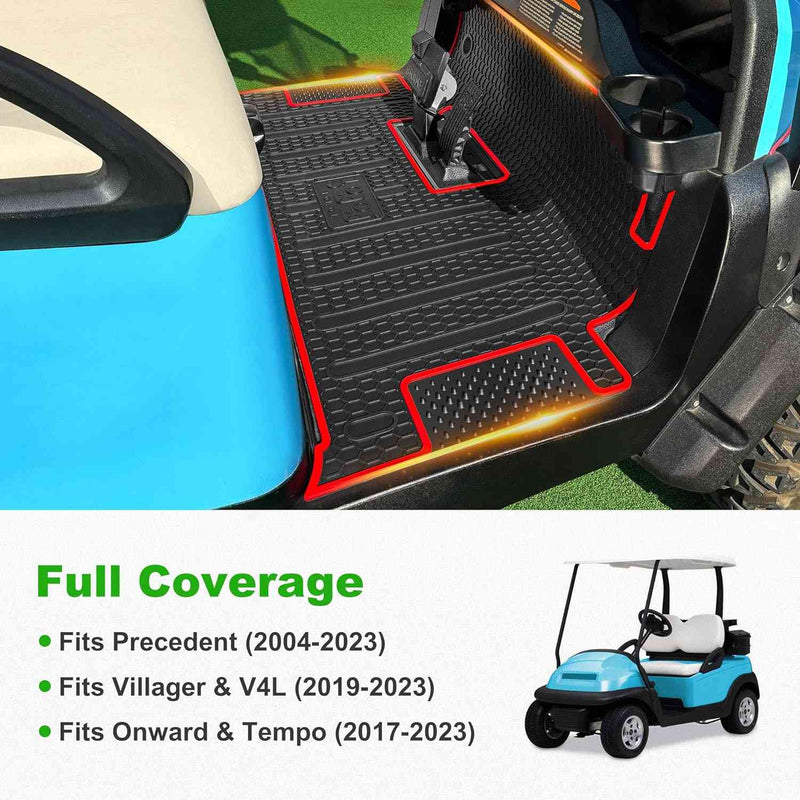 Golf Cart Mat-Premium Rubber Mat