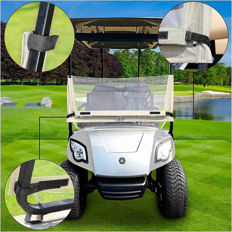 Portable Windshield Fits Yamaha Golf Cart G29 Drive 2007-2016