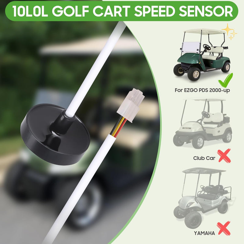 Golf Cart 36V Speed Sensor with Magnet for EZGO PDS 2000-up Electric Models|10L0L