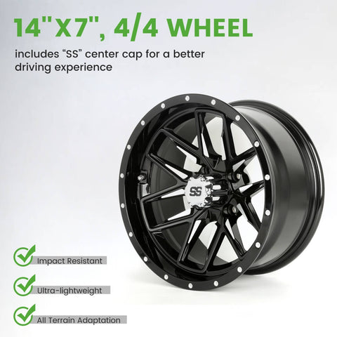 14 Inch Golf Cart Tire Rim