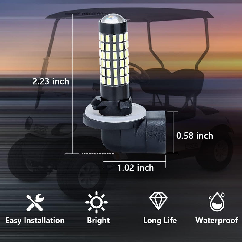 Golf Cart Headlight Bulb Size