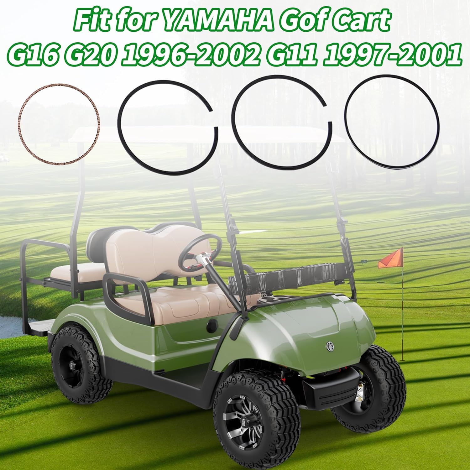 YamahaEngine Gaskets Seals Rings Rebuild Kit