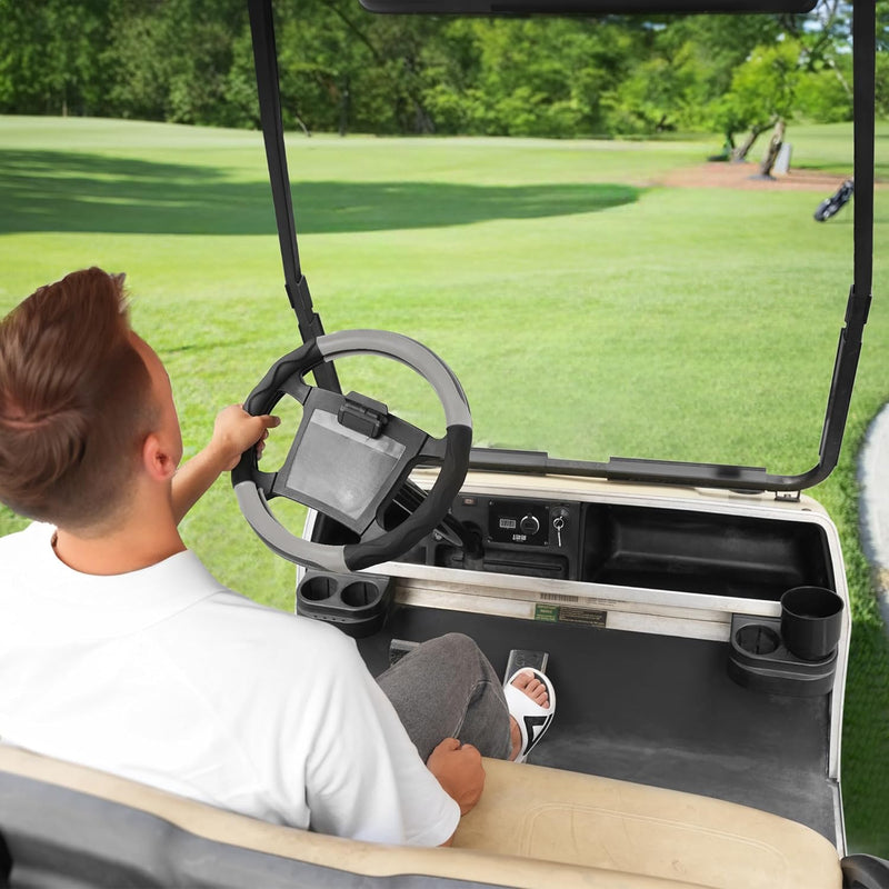 Golf cart steering wheel cover toughness