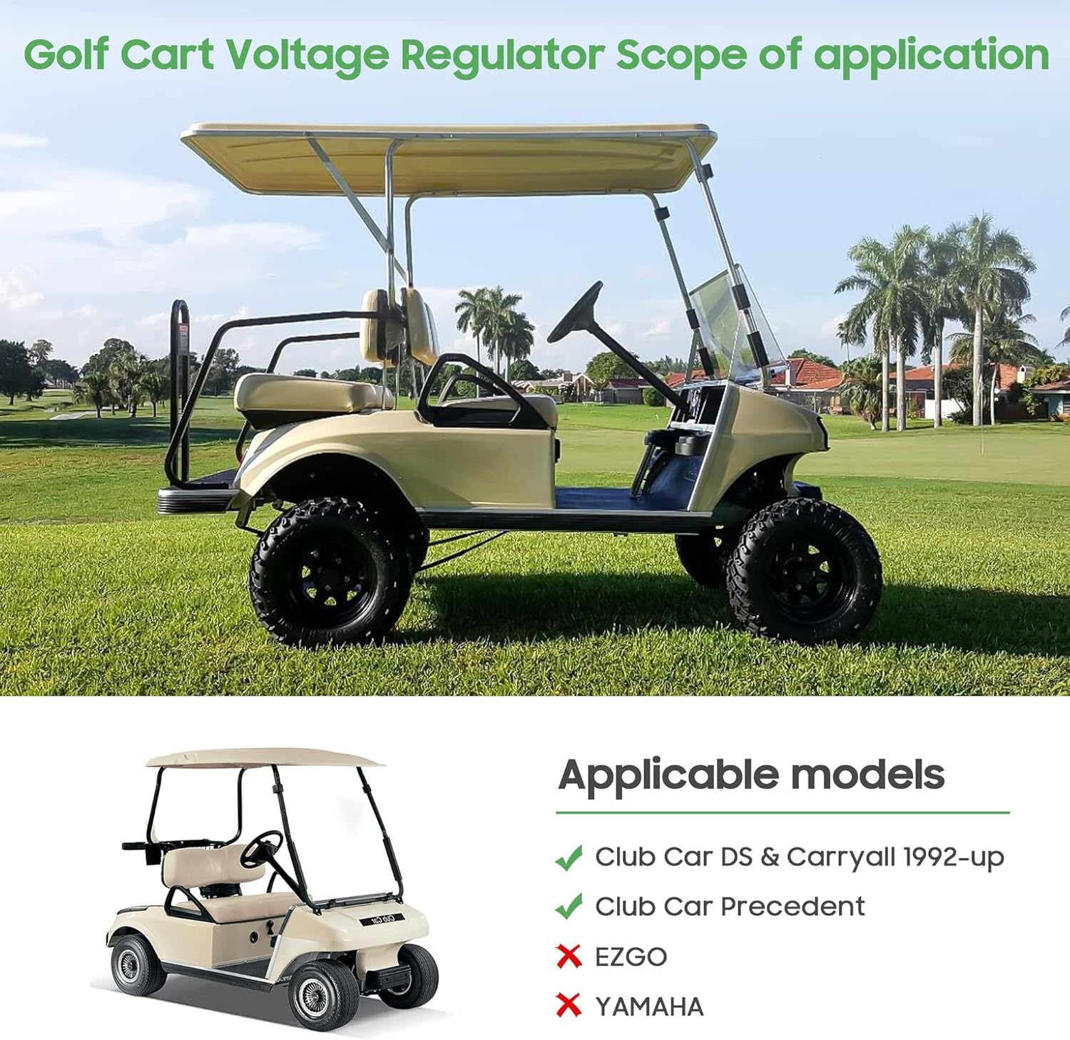 10L0L Golf Cart Voltage Regulator Rectifier