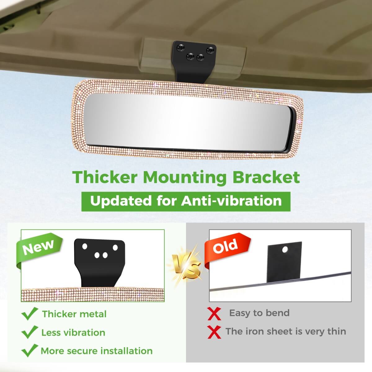 Thicker Mounting Bracket