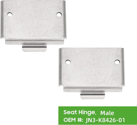 10L0L Golf Cart Seat Hinge Set