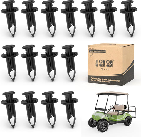 10L0L Floor Mat Push Rivets for Yamaha Golf Carts (2007-Up)