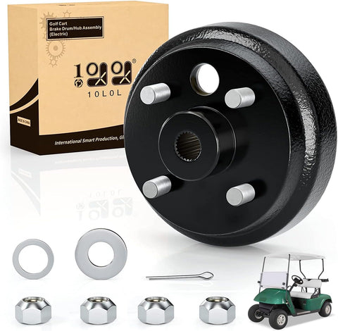 Golf Cart Brake Drum Hub Assembly