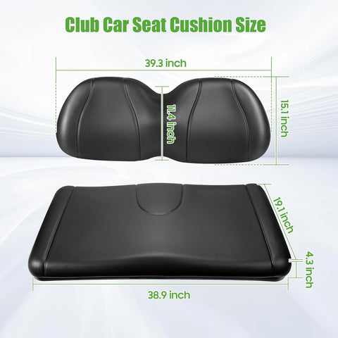 Club Car Seat cushion Size
