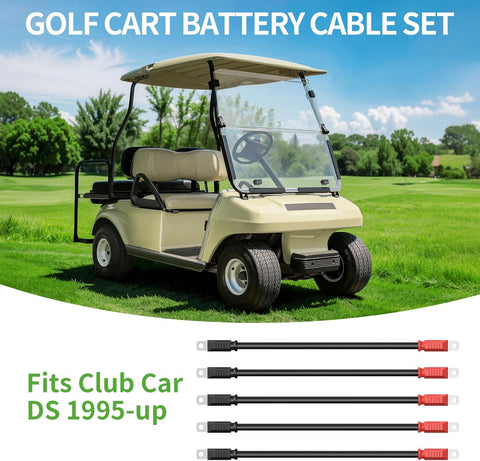 4 Gauge Golf Cart Battery Cables