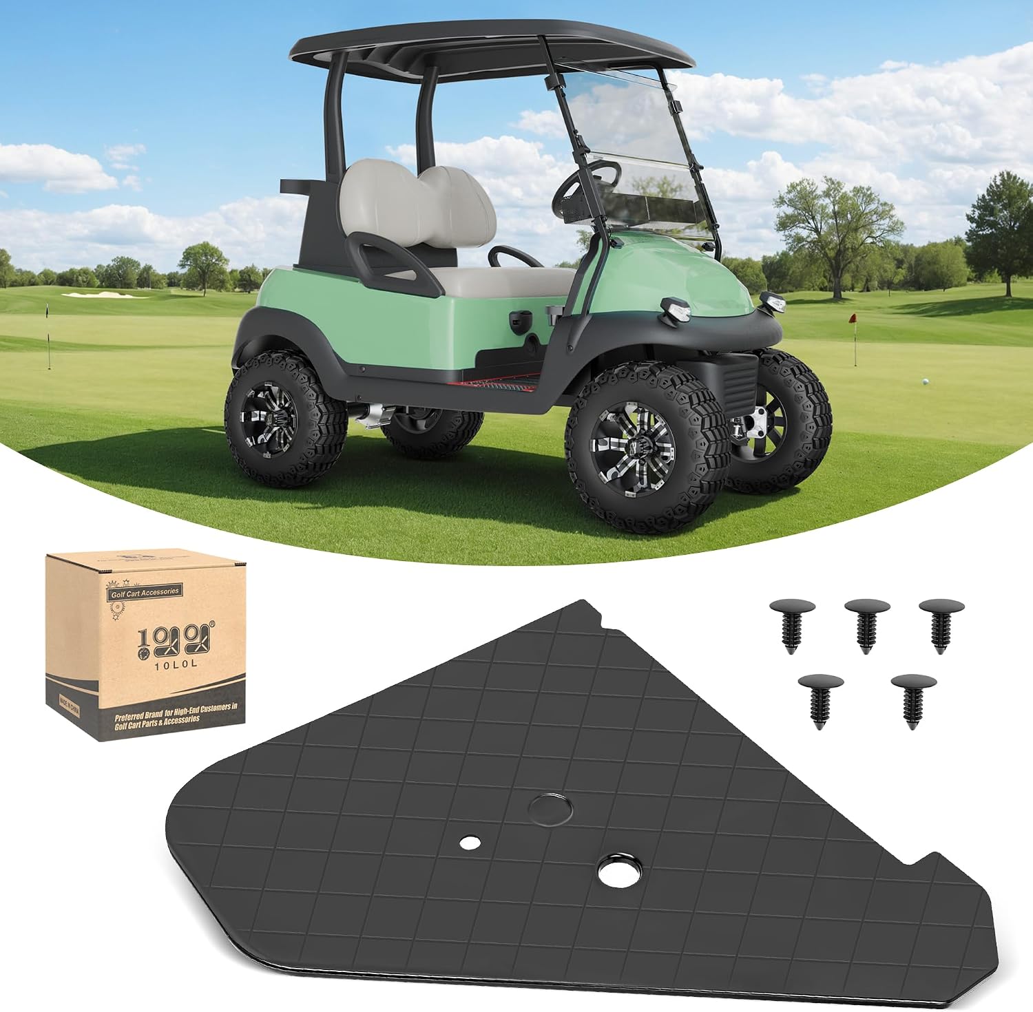 Club Car Precedent Golf Cart Brake Floor Cover Plate