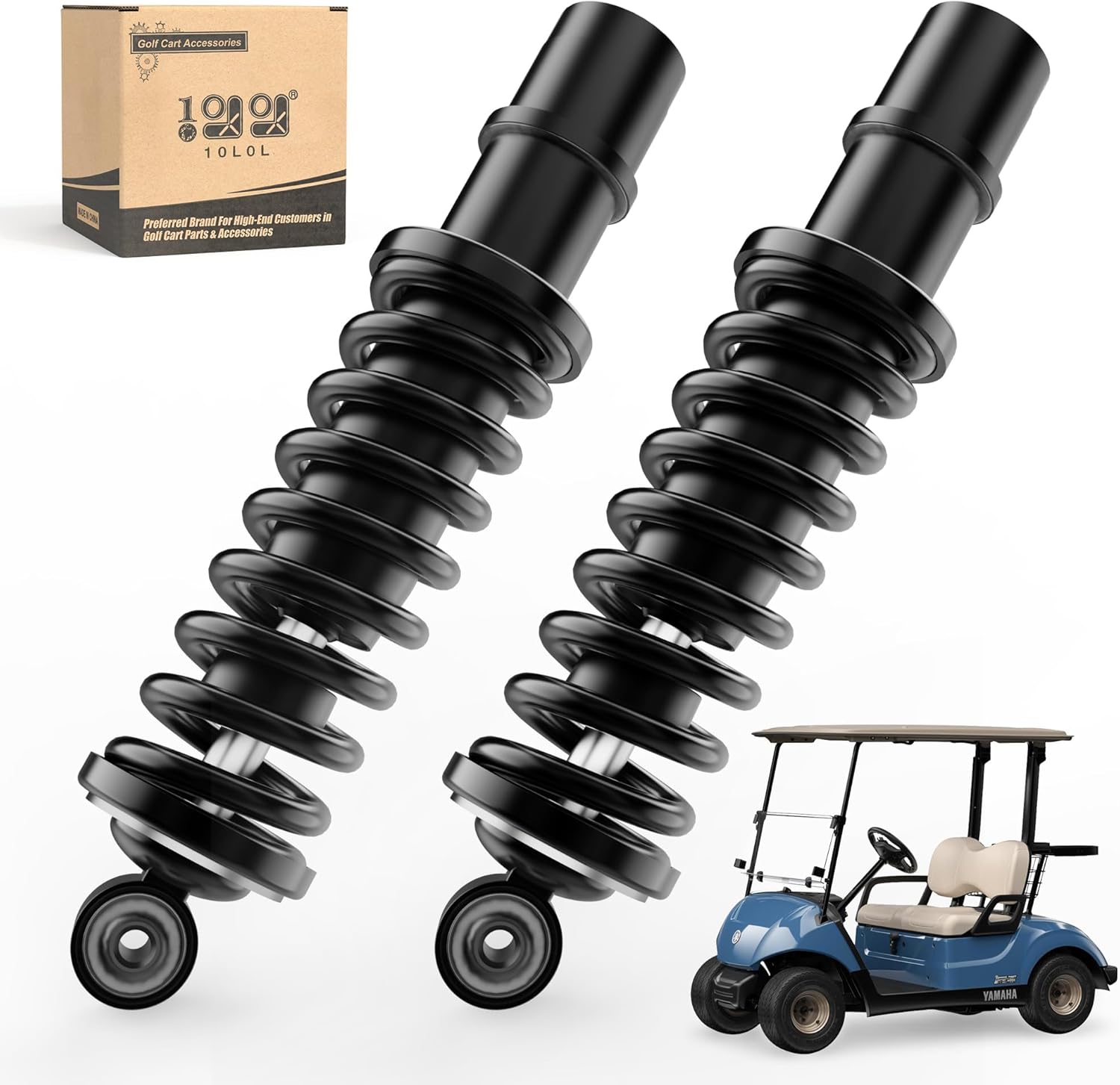 10L0L Golf Cart Heavy Duty Rear Shocks