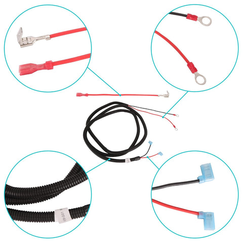 Golf Cart Control Wiring Harness for EZGO TXT/PDS Battery Voltage Meter