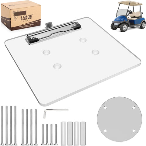 Clear Golf Cart Scorecard Holder