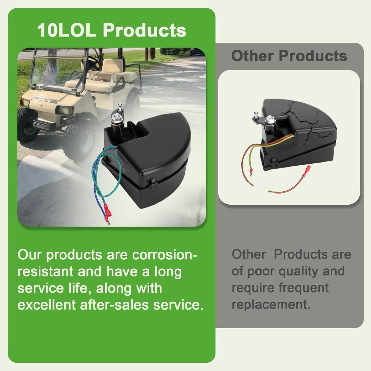 Club Car DS V-Glide Wiper Switch Assembly