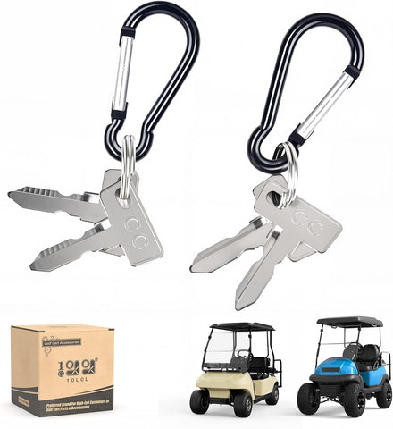 With D-shaped Keychain