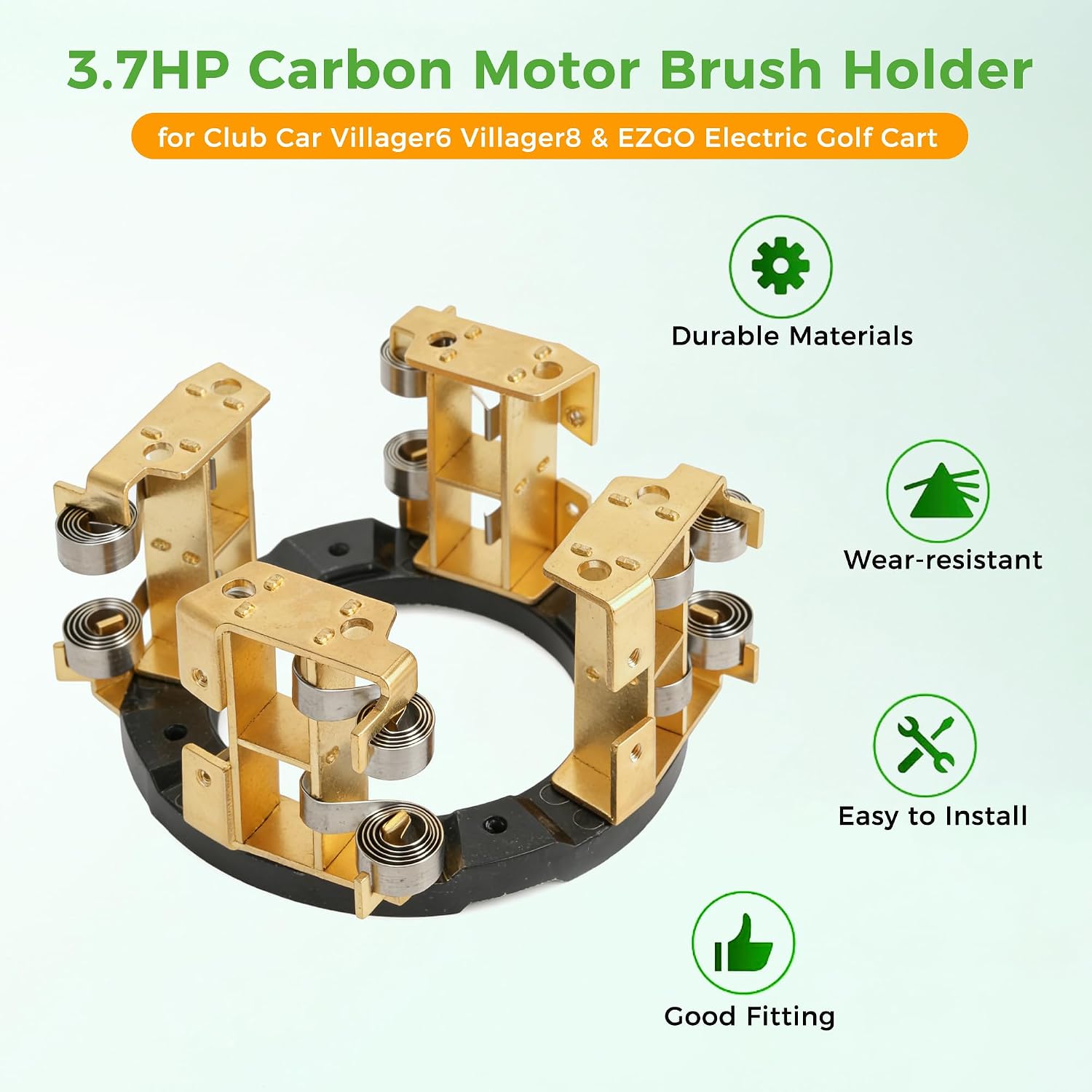 3.7HP Carbon Motor Brush Holder