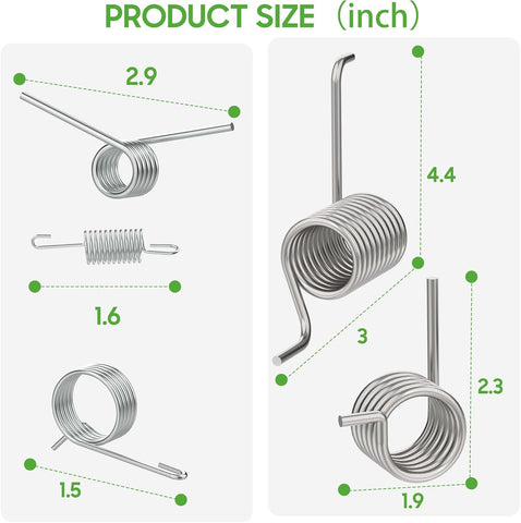 Golf Cart Brake Pedal Hook Spring Kit, Return Spring for Yamaha G29 Drive 2007-2012.5 - 10L0L