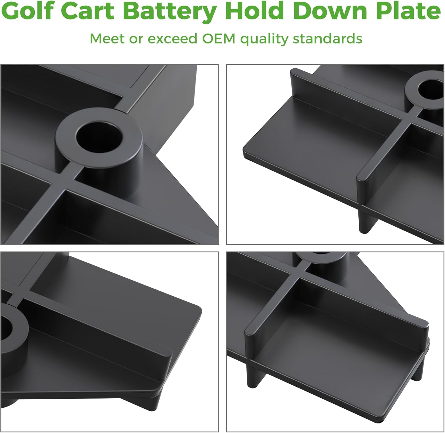 10L0L Golf Cart Battery Hold Down Plate for EZGO Marathon 1974-1994