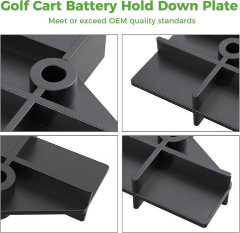 10L0L Golf Cart Battery Hold Down Plate for EZGO Marathon 1974-1994