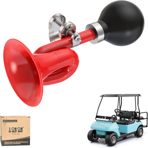 10L0L Golf Cart Horn Red