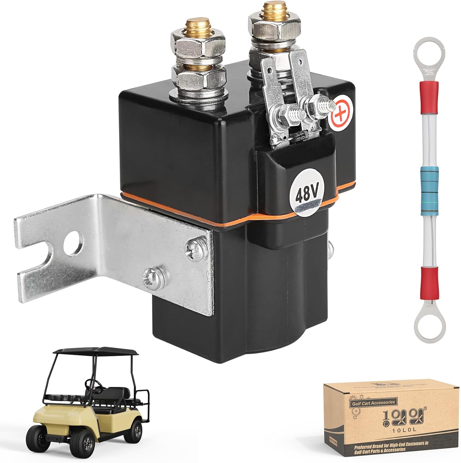 10L0L 48V Solenoid for Club Car DS & Precedent