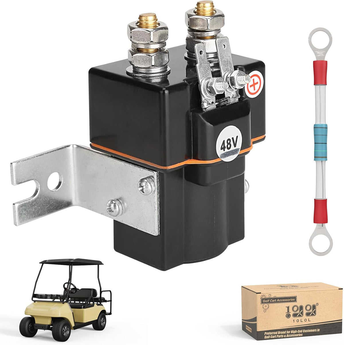 10L0L 48V Solenoid for Club Car DS & Precedent