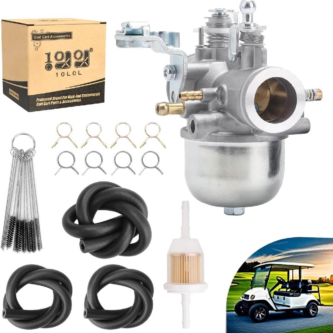 10L0L Golf Cart Carburetor for Yamaha G1 Gas