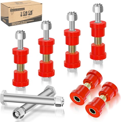 10L0L Golf Cart Spring Bushing Kit Red