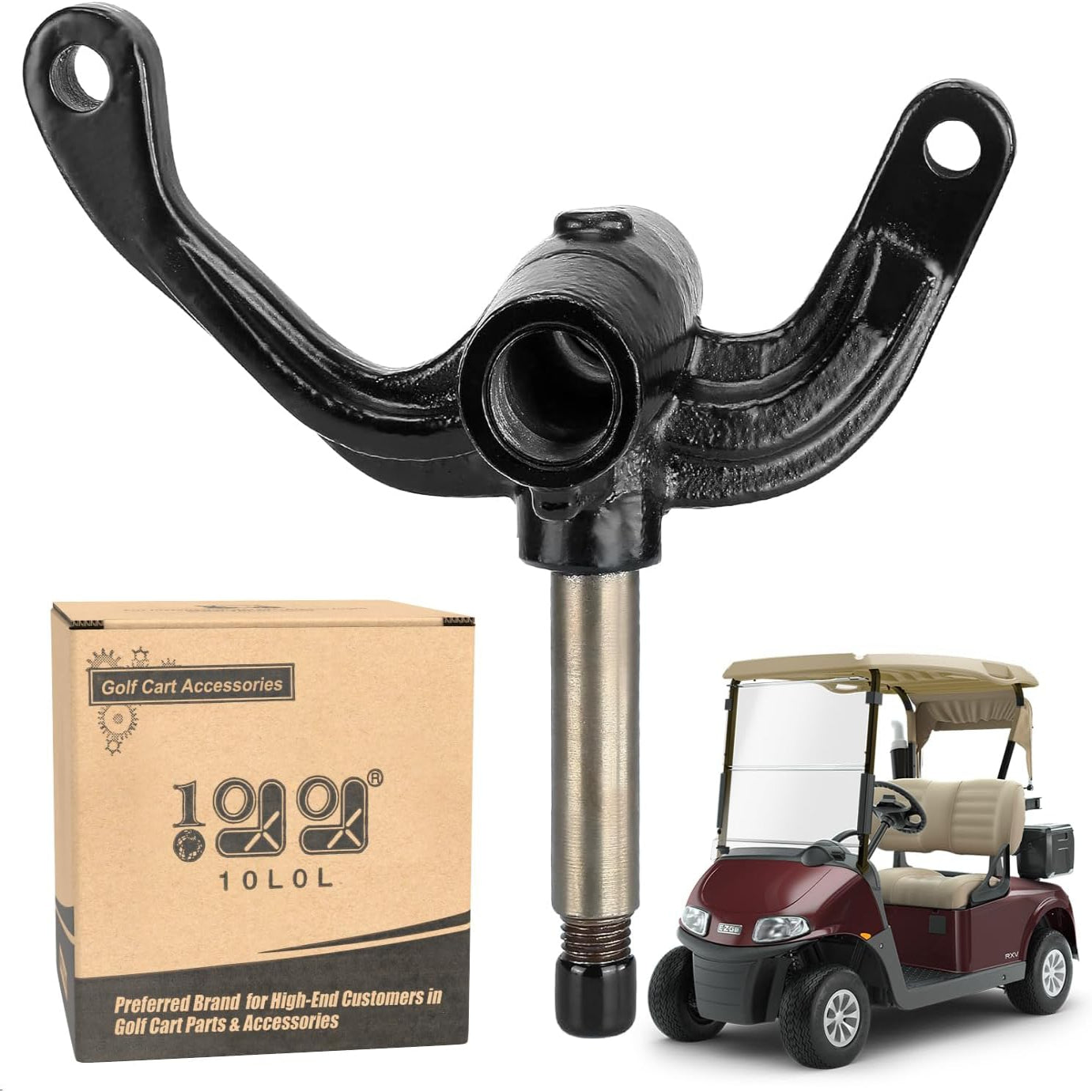 10L0L Golf Cart Spindle Assembly for EZGO RXV