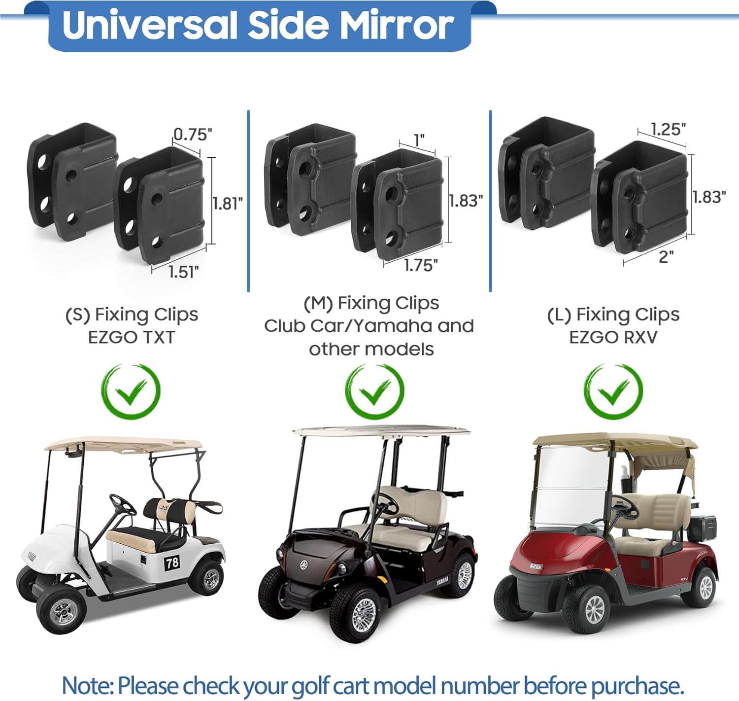 Universal Side Mirror