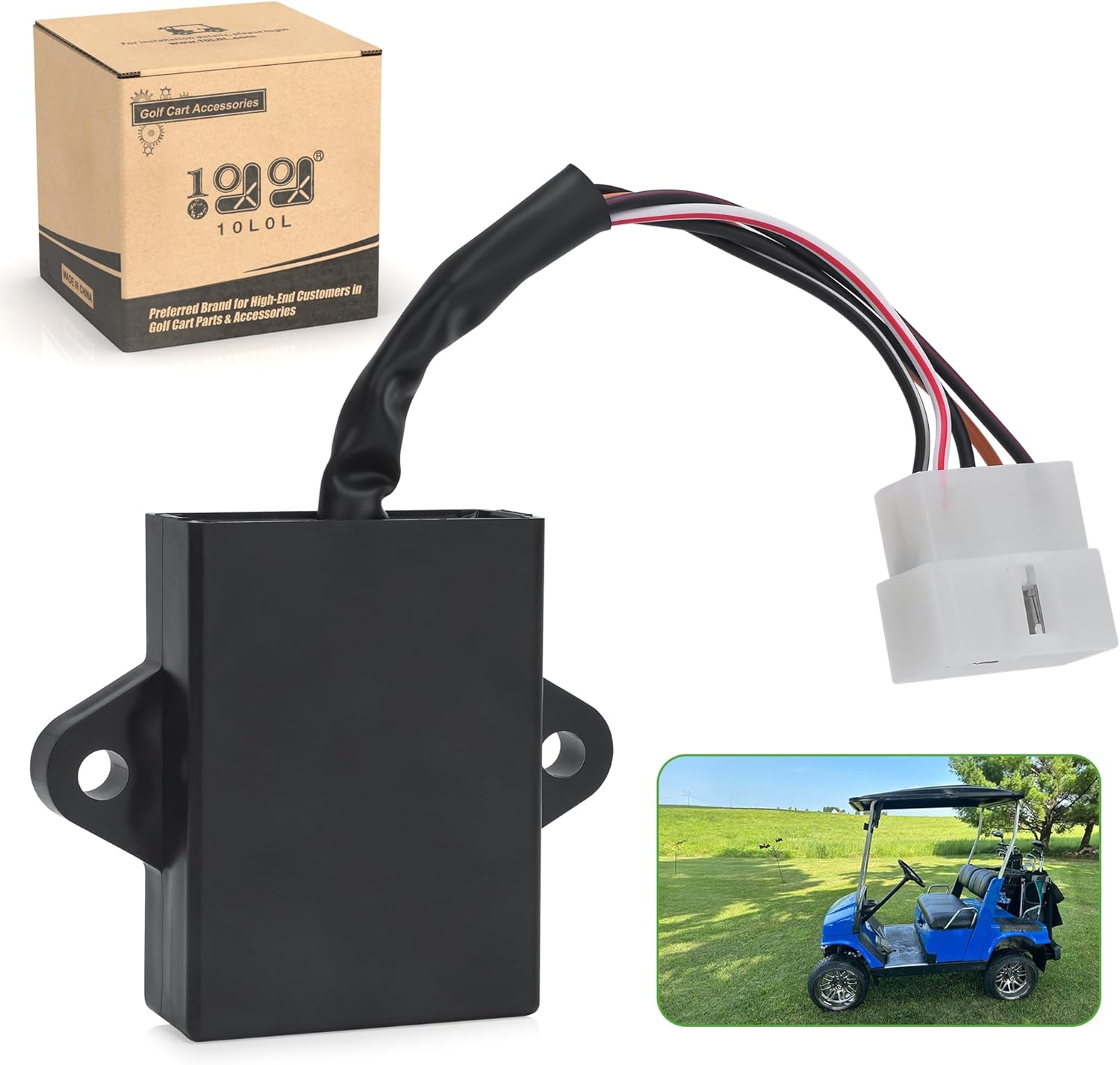 10L0L CDI Box Ignition Coil for Yamaha G9 Gas Golf Cart