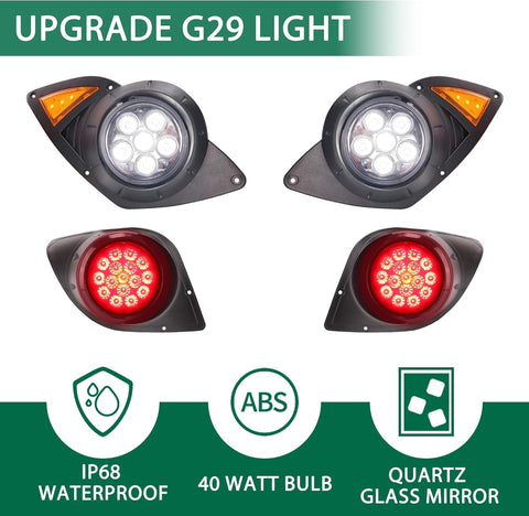 10L0L Golf Cart Light for Yamaha G29 Since 2007
