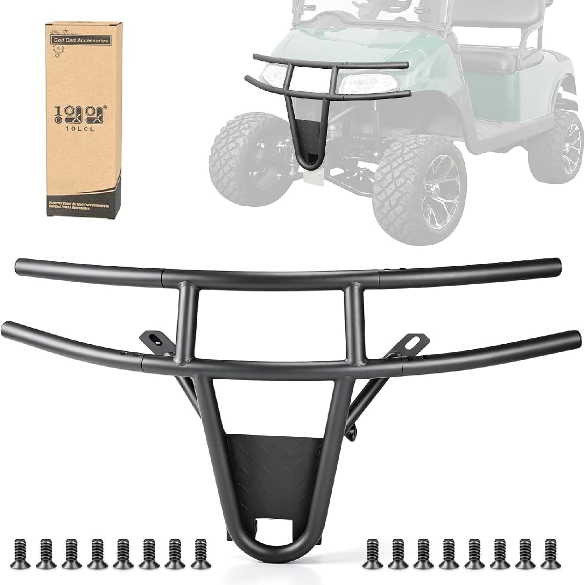 10L0L Heavy-Duty Front Bumper for EZGO RXV