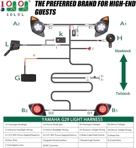Complete street-legal lighting kit for the G29