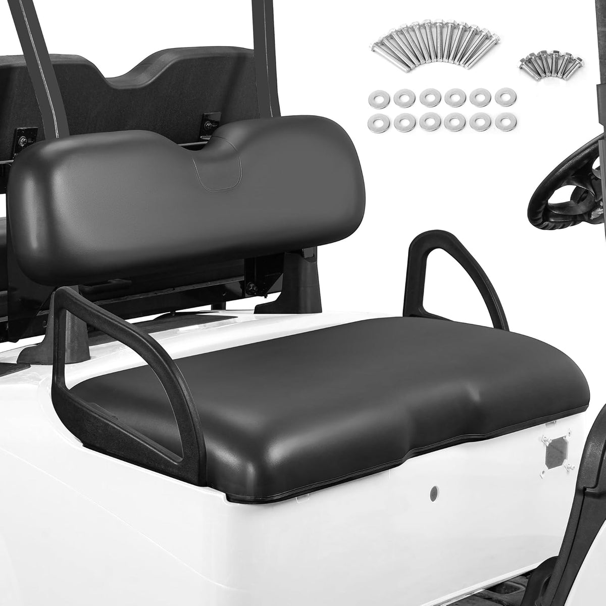 Black EZGO RXV Seats