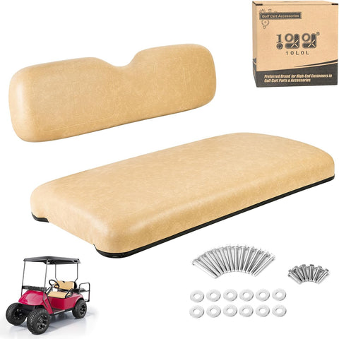 EZGO TXT Golf Cart Front Seats (Beige)