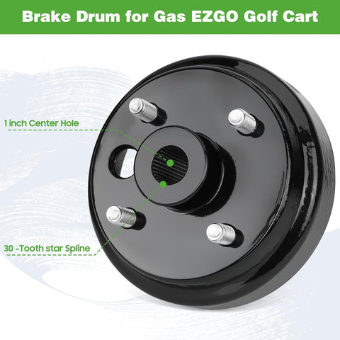 Brake Drum for Gas EZGO Golf cart