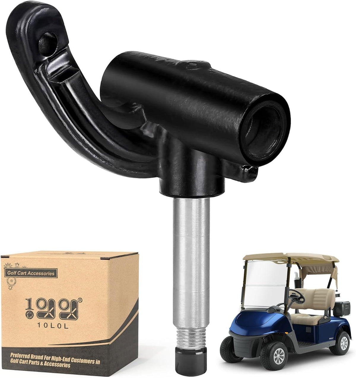 10L0L Golf Cart Spindle Assembly for EZGO RXV 2008-Up Gas & Electric