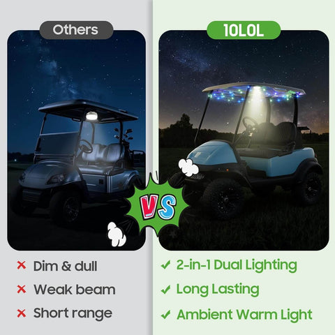 Upgrade your golf cart